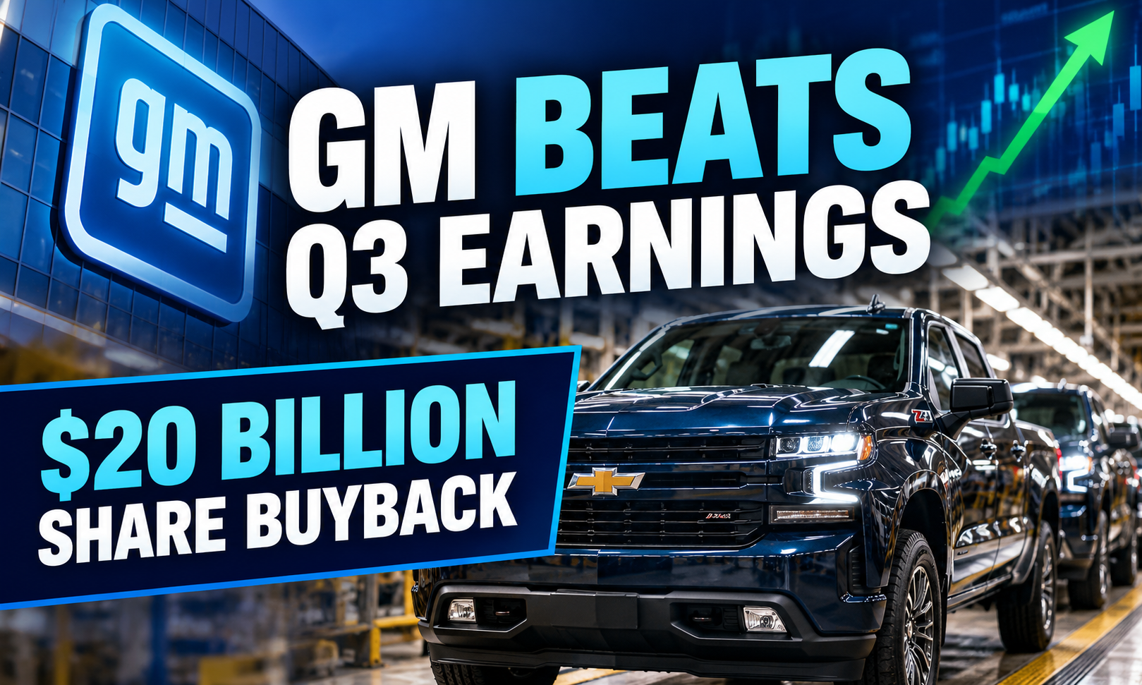 General Motors Beats Q3 Earnings and Announces $20 Billion Buyback – What It Means for Investors